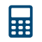 calculator icon illustration