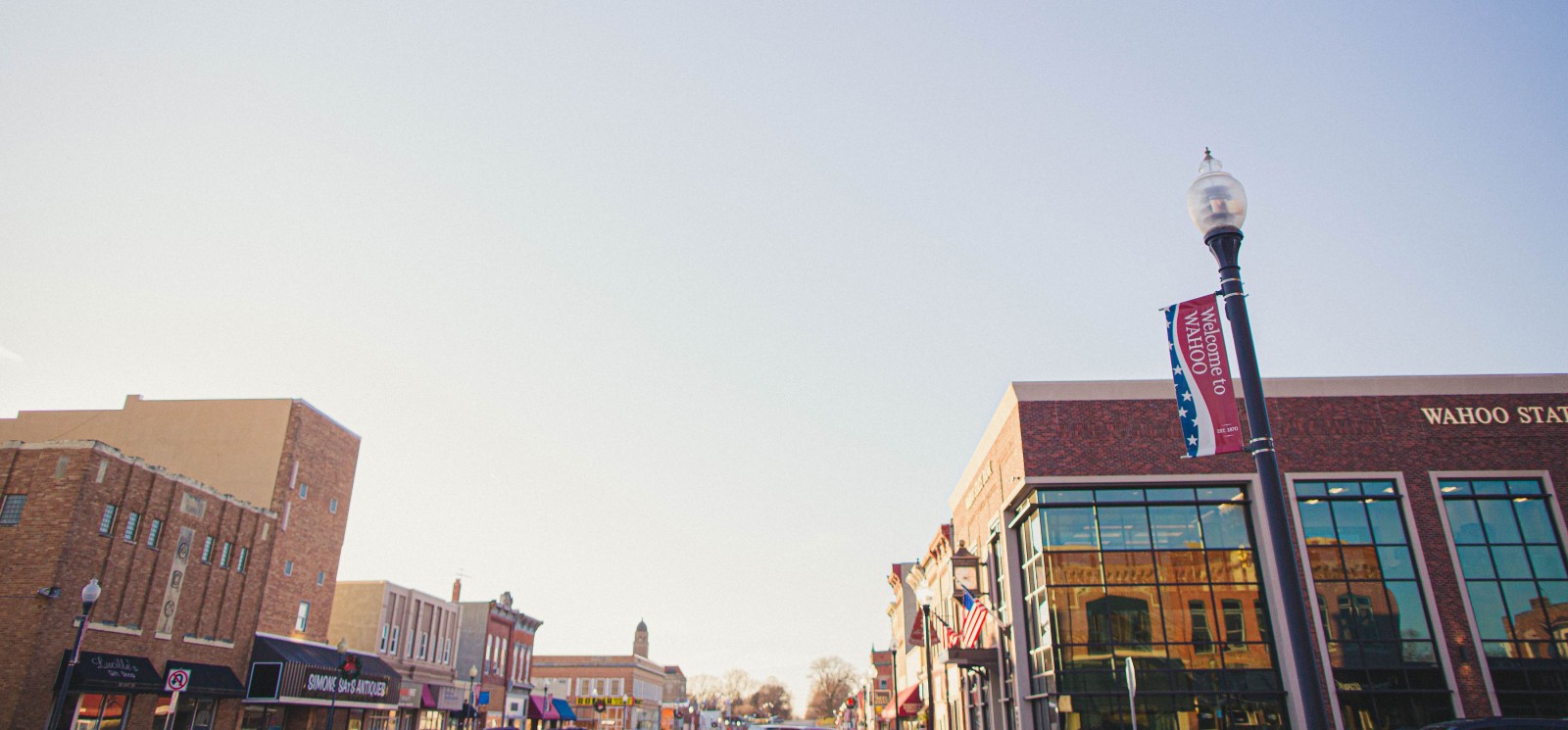 image of downtown wahoo