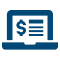 online banking icon illustration